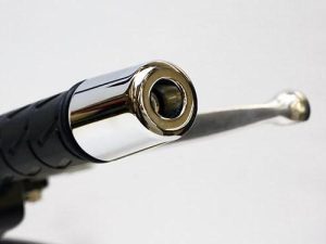 Chrome Handlebar Ends (Vulcan S)